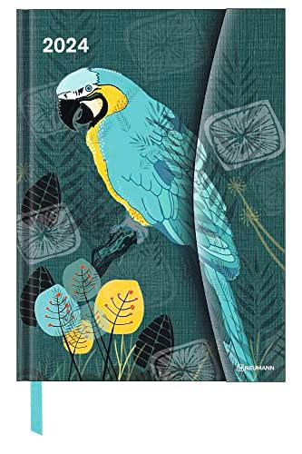 Birds 2024 - Diary - Buchkalender - Taschenkalender - 16x22: Magneto Diary