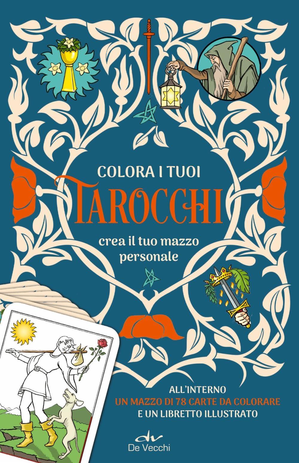 Colora i tuoi tarocchi. Crea il tuo mazzo personale. Ediz. a colori. Con 78 Carte (Astrologia)