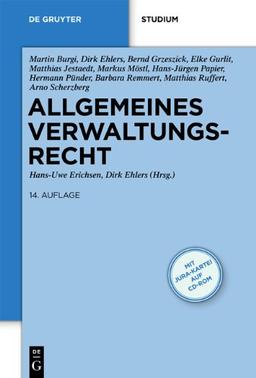 Allgemeines Verwaltungsrecht. Mit CD-ROM (De Gruyter Studium)