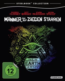 Männer, die auf Ziegen starren - Steelbook [Blu-ray]