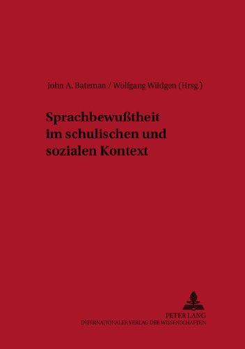 Sprachbewusstheit im schulischen und sozialen Kontext (Forum Angewandte Linguistik - F.A.L.)