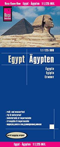 Reise Know-How Landkarte Ägypten (1:1.125.000): world mapping project