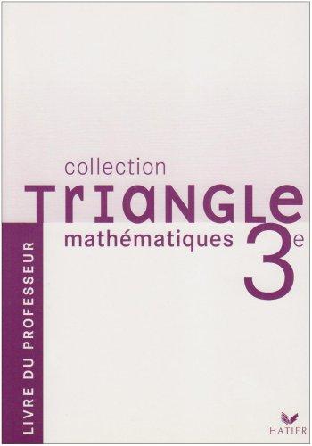 Mathématiques 3e : livre du professeur, programme 2008