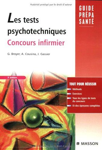 Les tests psychotechniques : concours infirmier