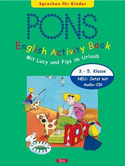 Pons English Activiy Book 3.-5. Klasse mit Audio-CD