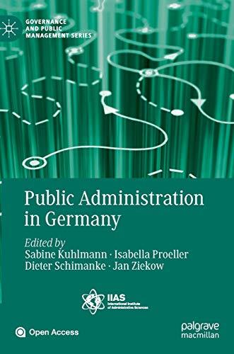 Public Administration in Germany (Governance and Public Management)