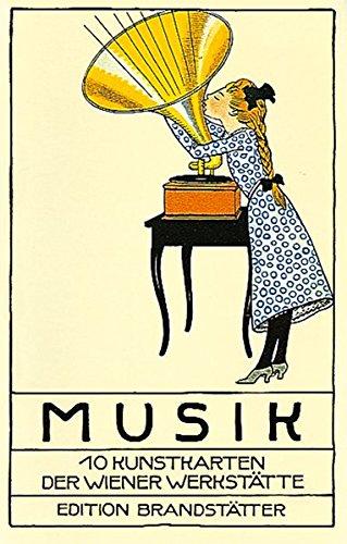 Musik: Ansichtskarten der Wiener Werkstätte von Moriz Jung et alii