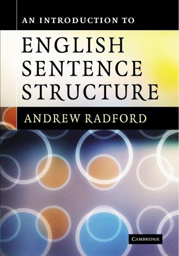 An Introduction to English Sentence Structure