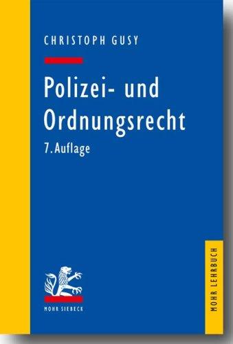 Polizei- und Ordnungsrecht