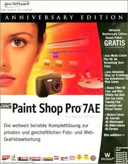 Paint Shop Pro 7 Anniversary Edition deutsch