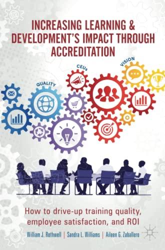 Increasing Learning & Development's Impact through Accreditation: How to drive-up training quality, employee satisfaction, and ROI