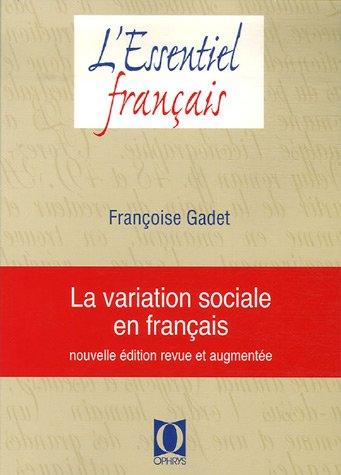 La variation sociale en français