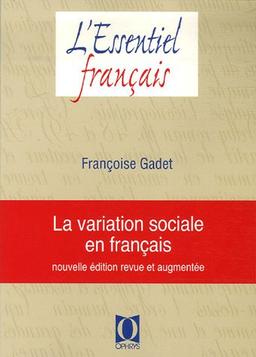 La variation sociale en français