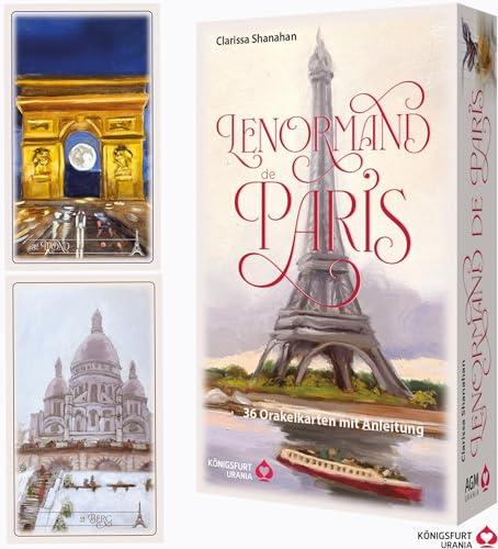 Lenormand de Paris - Eine Reise durch das historische Paris: 36 Lenormand-Karten und 140-seitiges Booklet