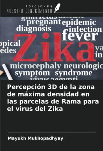 Percepción 3D de la zona de máxima densidad en las parcelas de Rama para el virus del Zika