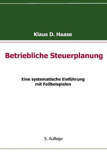 Betriebliche Steuerplanung