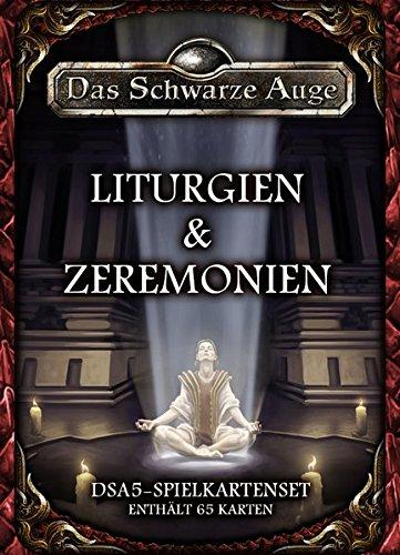 DSA5 Spielkartenset Liturgien & Zeremonien (Das Schwarze Auge - Zubehör)