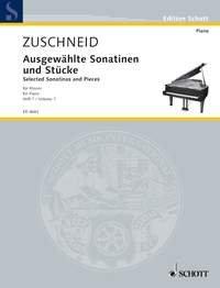 Ausgewählte Sonatinen und Stücke für Klavier: zur Verwendung neben jeder Klavierschule progressiv geordnet und bezeichnet. Band 1. Klavier. (Edition Schott)