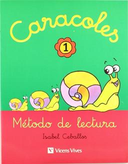 Caracoles, 1 Educación Primaria. Cuaderno escolar para la lectura