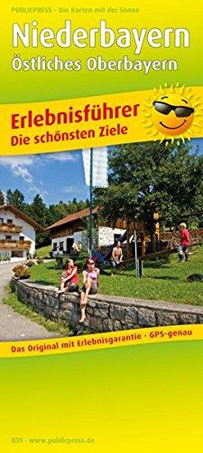 Niederbayern - Östliches Oberbayern: Erlebnisführer mit Informationen zu Freizeiteinrichtungen auf der Kartenrückseite, GPS-genau. 1:170000