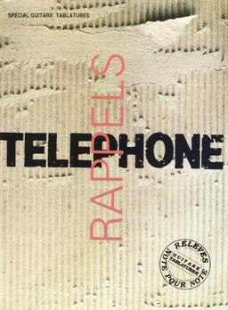 Téléphone - rappel 1 Guitare tablature