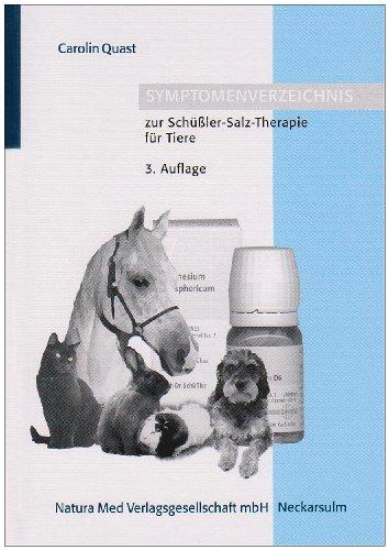 Symptomenverzeichnis zur Schüßler-Salz-Therapie für Tiere