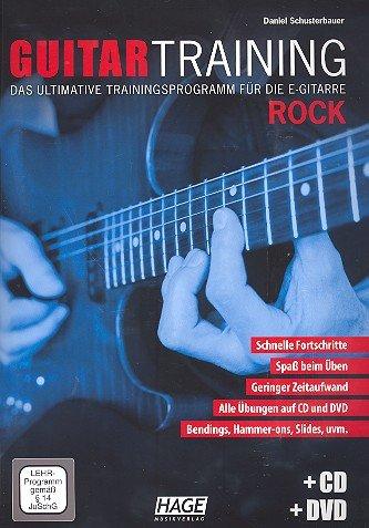 Guitar Training Rock (Mit CD Und DVD). Für E-Gitarre, Gitarrentabulatur(Elektrik)