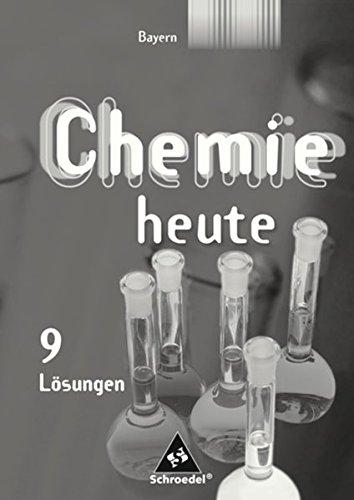 Chemie heute SI - Ausgabe 2006 für Bayern: Lösungen 9