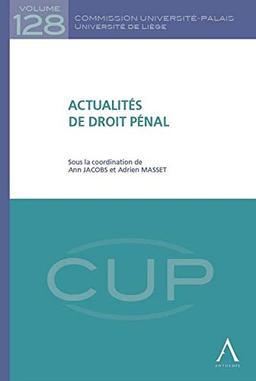 Actualités de droit pénal