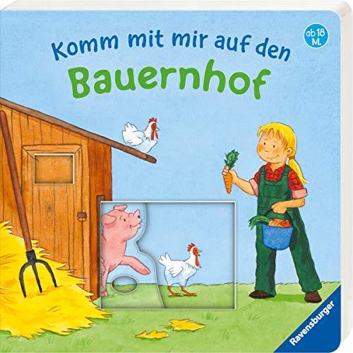 Komm mit mir auf den Bauernhof: Mein allererstes Schiebebuch