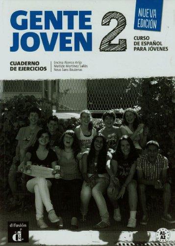 Gente joven 2 A1-A2 : curso de espanol para jovenes : cuaderno de ejercicios