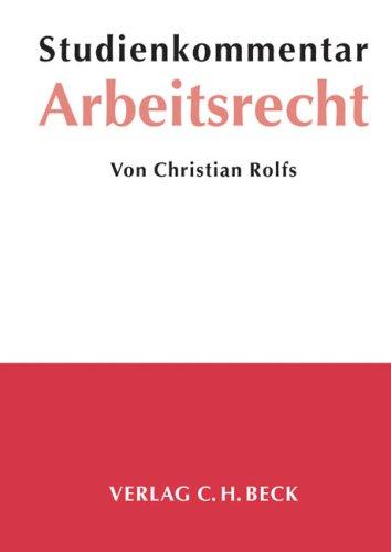 Studienkommentar Arbeitsrecht