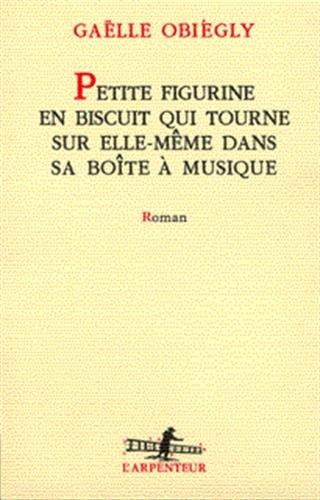 Petite figurine en biscuit qui tourne sur elle-même dans sa boîte à musique