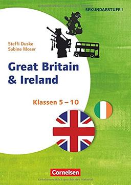 Themenhefte Fremdsprachen SEK - Englisch - Klasse 5-10: Great Britain & Ireland - Kopiervorlagen