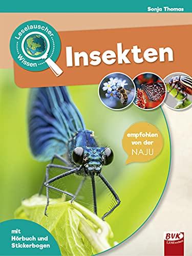 Leselauscher Wissen: Insekten: mit Hörbuch und Stickerbogen