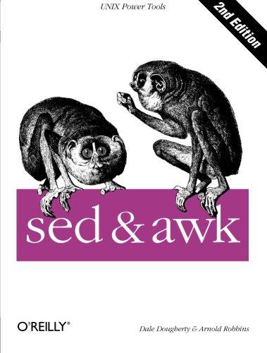 sed and awk (Nutshell Handbooks)