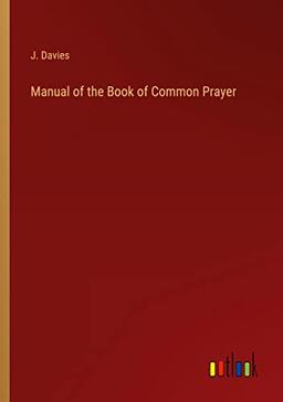 Manual of the Book of Common Prayer