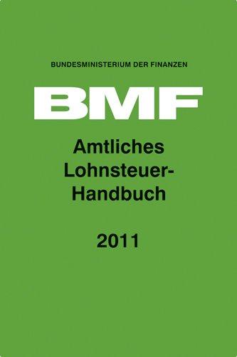 Amtliches Lohnsteuerhandbuch 2011