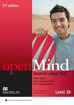 openMind 2nd Edition AE Level 3B Student's Book Pack