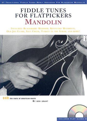 Bob Grant Fiddle Tunes For Flatpickers Mandolin Book/Cd