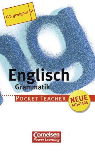 Pocket Teacher - Sekundarstufe I (mit Umschlagklappen): Englisch: Grammatik