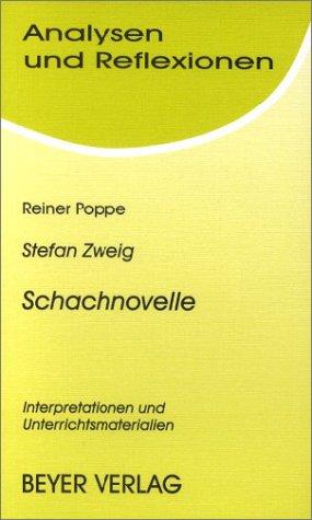 Analysen und Reflexionen, Bd.66, Stefan Zweig 'Schachnovelle'