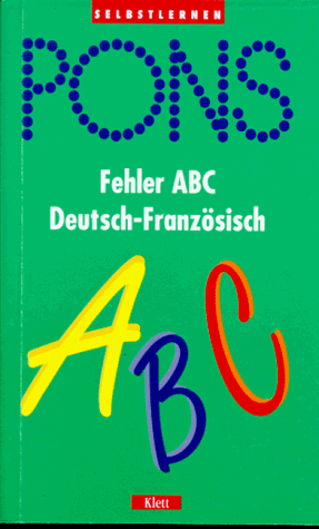 PONS Fehler ABC Deutsch - Französisch