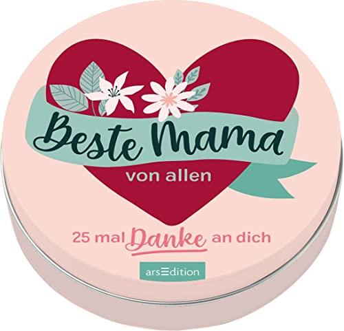 Beste Mama von allen: 25 mal Danke an dich | Dekorative Dose als Dankeschön an alle tollen Mütter