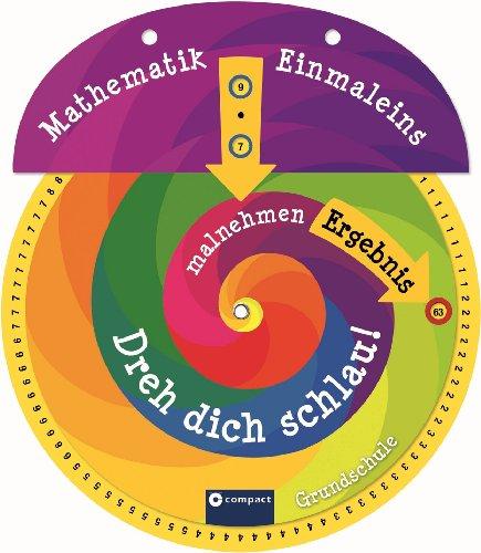 Dreh dich schlau! Mathematik - Einmaleins. Drehscheibe für die Grundschule. Multiplikation & Division