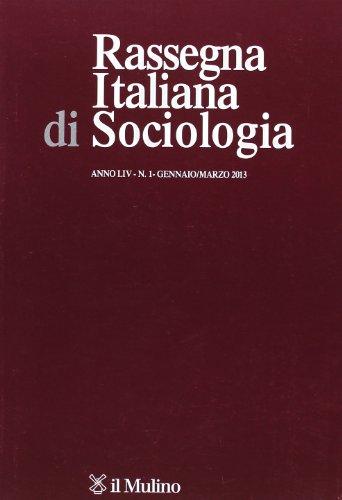 Rassegna italiana di sociologia (2013) vol. 1