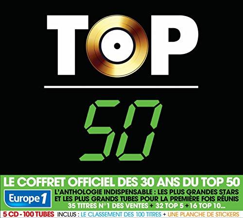 Top 50 - 30 Ans - 100 Tubes (Coffret 5CD Digipack)