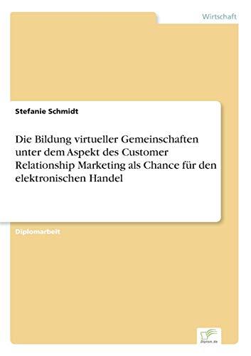 Die Bildung virtueller Gemeinschaften unter dem Aspekt des Customer Relationship Marketing als Chance für den elektronischen Handel