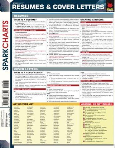 Resumes and Coverletters (Sparknotes Sparkcharts)