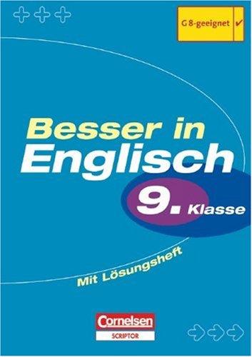 Besser in der Sekundarstufe I - Englisch - Bisherige Ausgabe: 9. Schuljahr - Übungsbuch mit separatem Lösungsheft (12 S.)